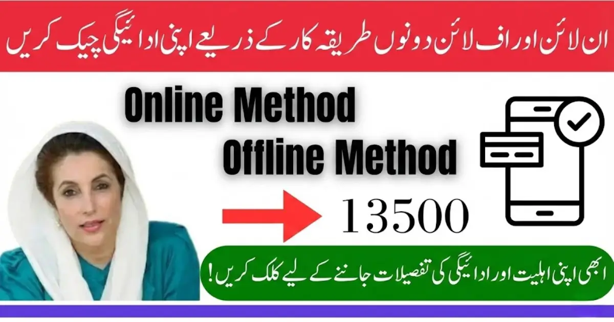 How to Check BISP Payment Online and Offline Using Your CNIC Number