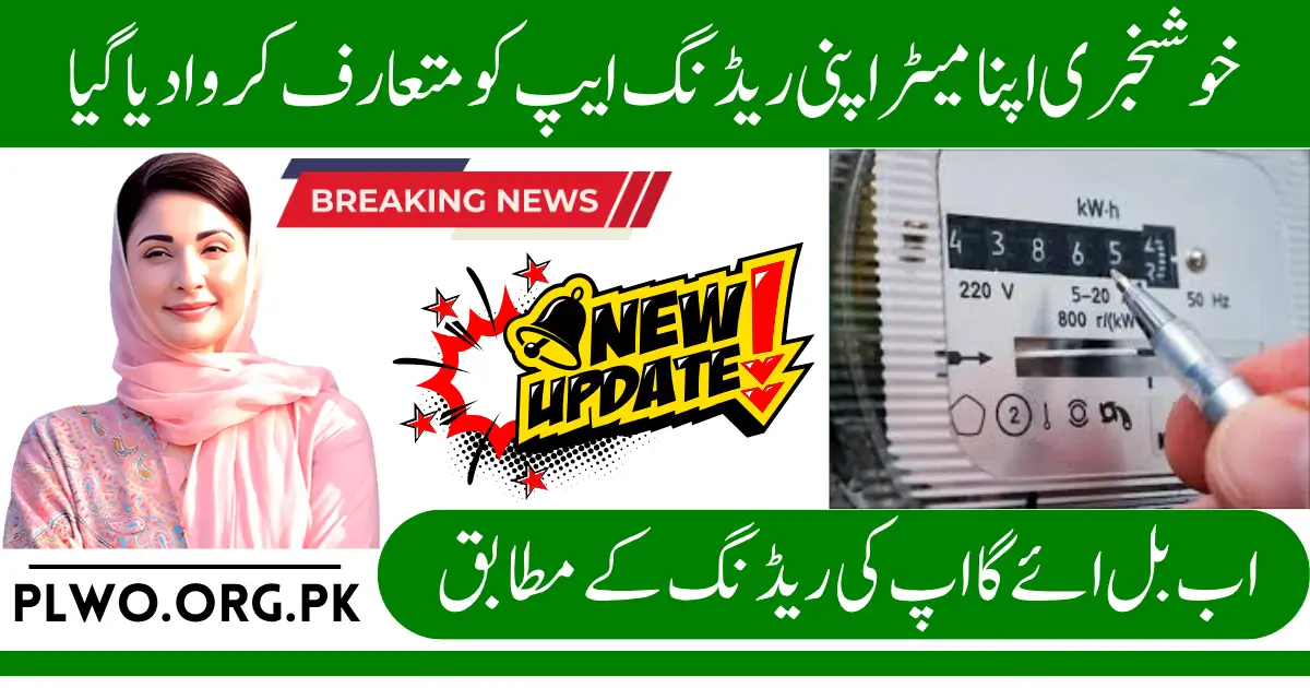 WAPDA Apna Meter Apni Reading Save Money & Avoid Wrong Bills