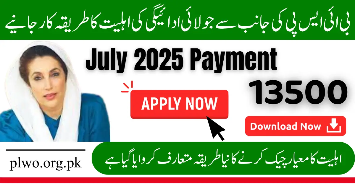 Check Your BISP 8171 Eligibility for July 2025 Payment via CNIC & Web Portal