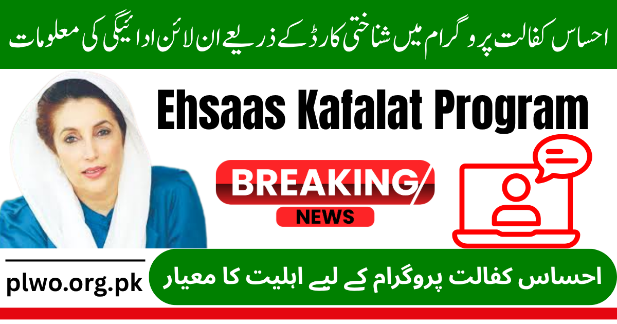 Ehsaas Kafalat Program CNIC Check Online via 8171 Web Portal